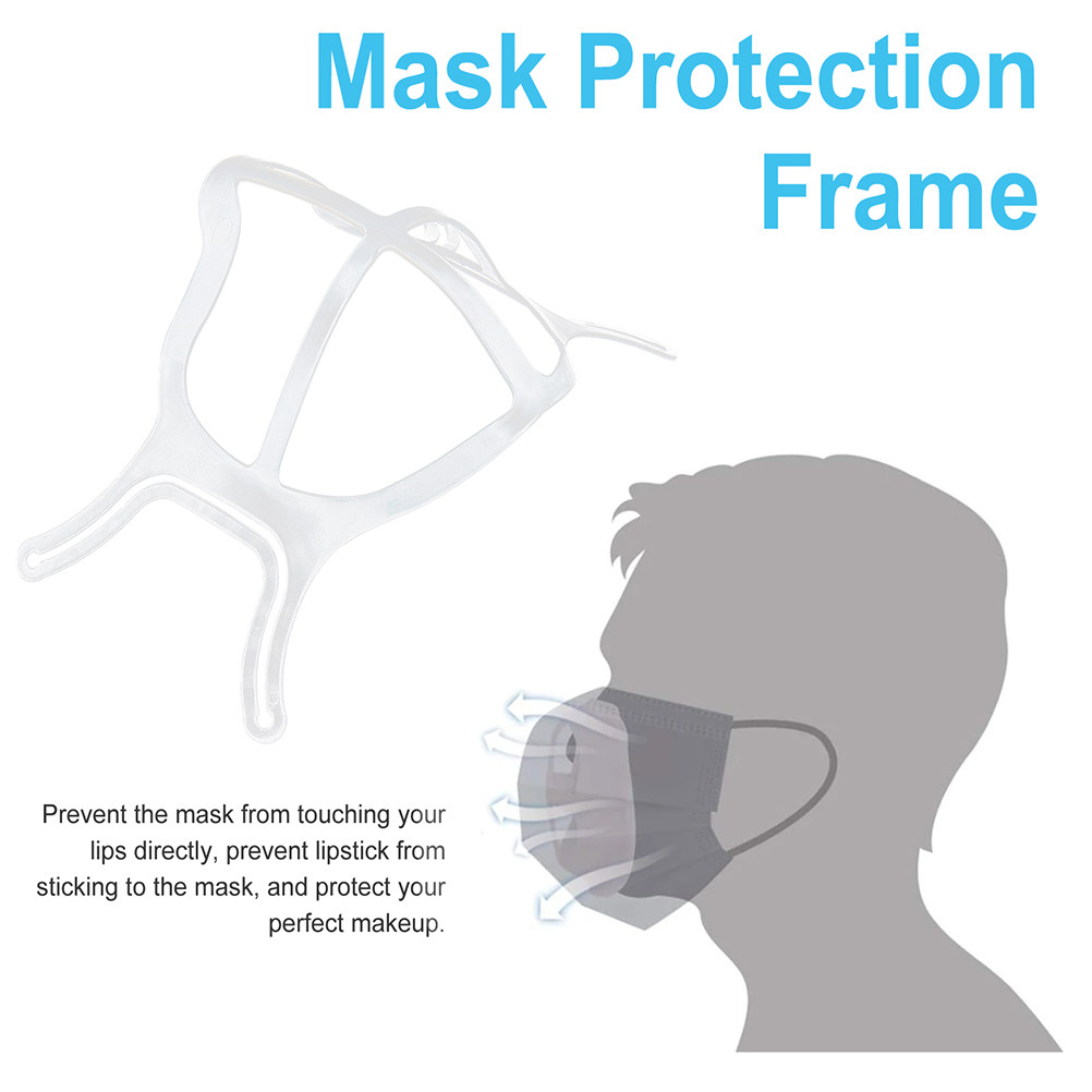 5Pcs Mask Bracket Silicone 3D  - огляд і ціна Silicone Mask Bracket