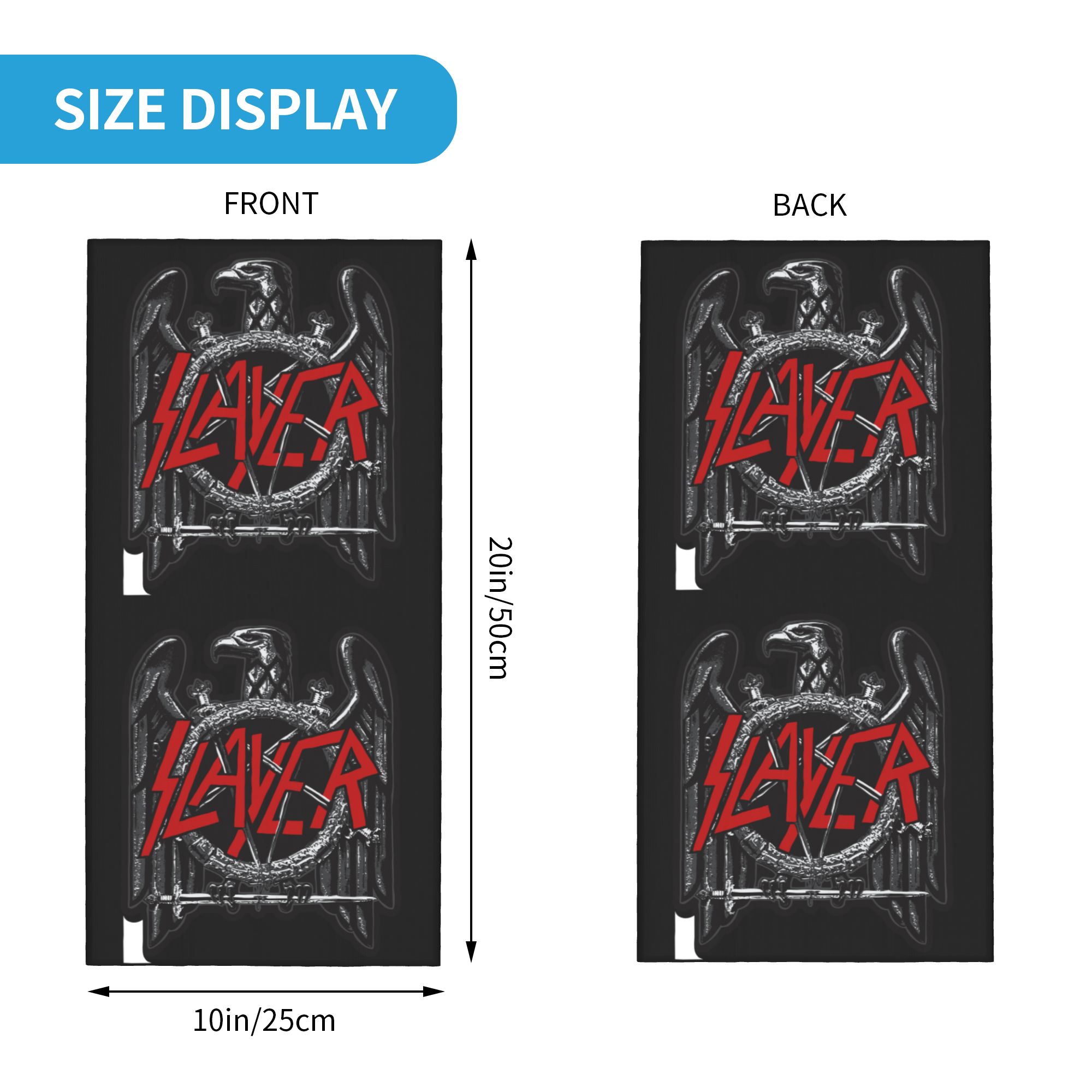 Custom Slayers Logo Bandana Ne - огляд і ціна Neck Gaiter Face Cover