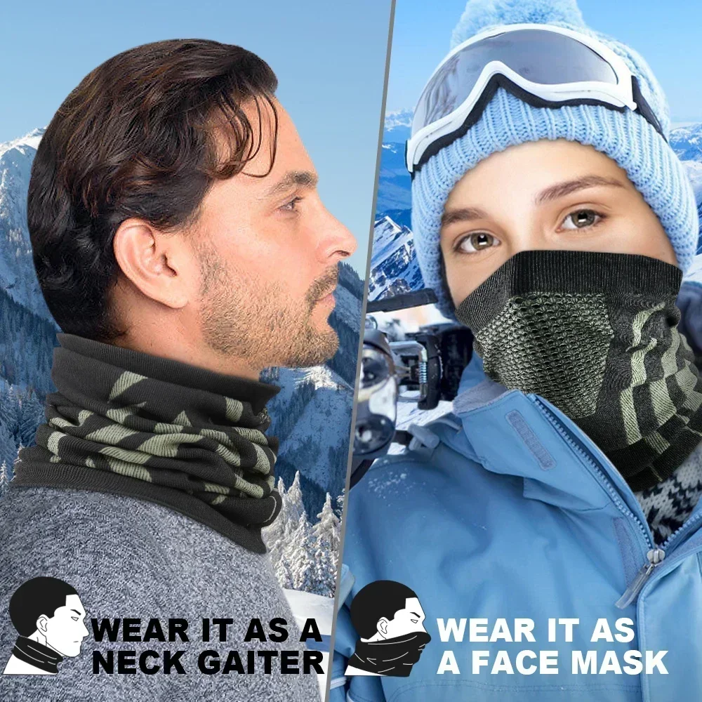 Winter Ring Tube Soft Bandana  - огляд і ціна Sports Mask Breathable